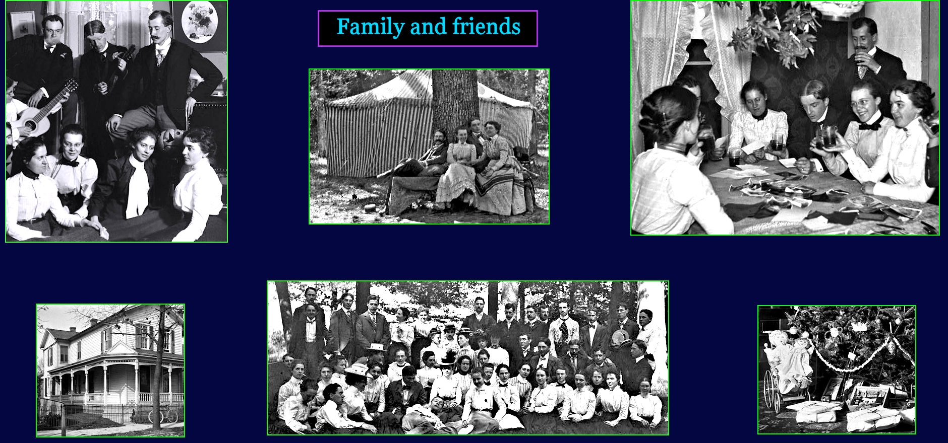 Wright Brothers and friends